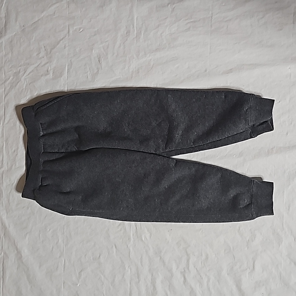 Unbranded Kids Size 4T Gray Sweatpants, White Cozy Lining Used